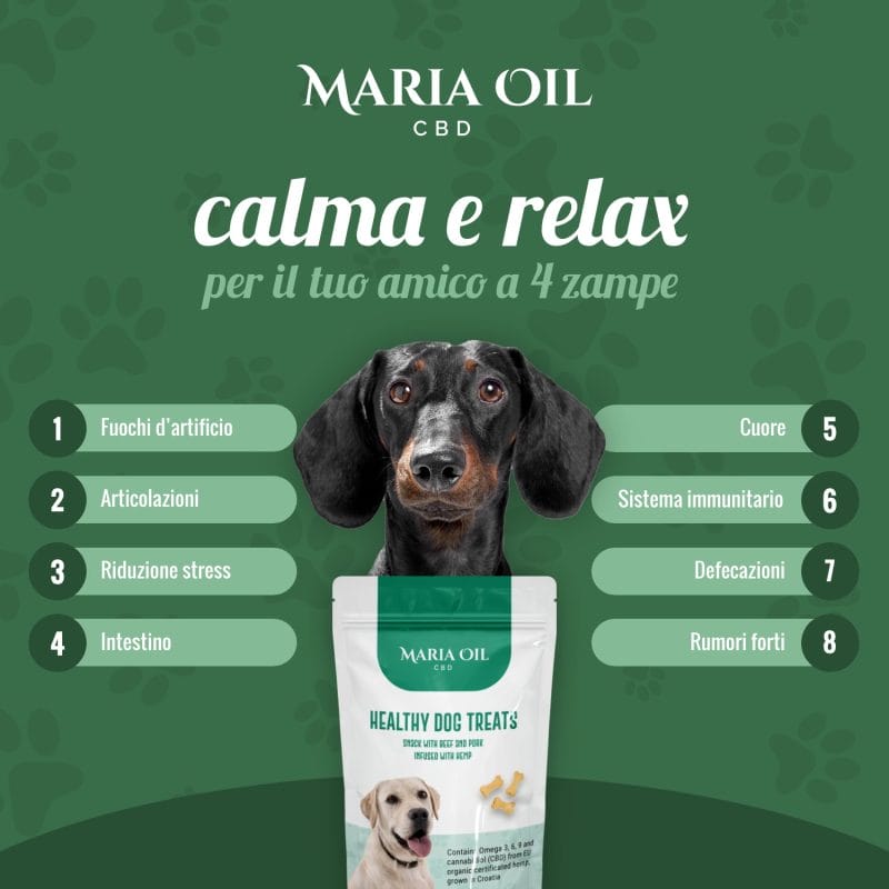 Croccantini CBD per cani con Manzo e Maiale - immagine 4