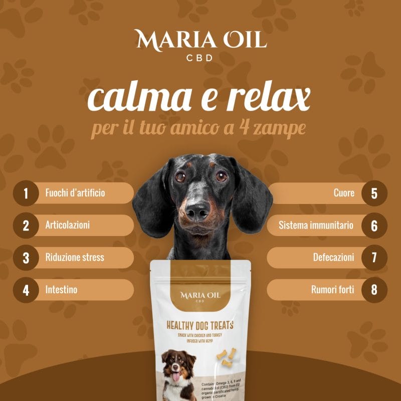 Croccantini CBD per cani con Pollo e Tacchino - immagine 4