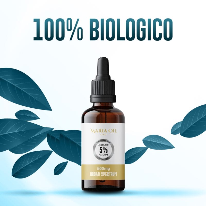 Olio di CBD 5% (500mg) Broad Spectrum - immagine 3