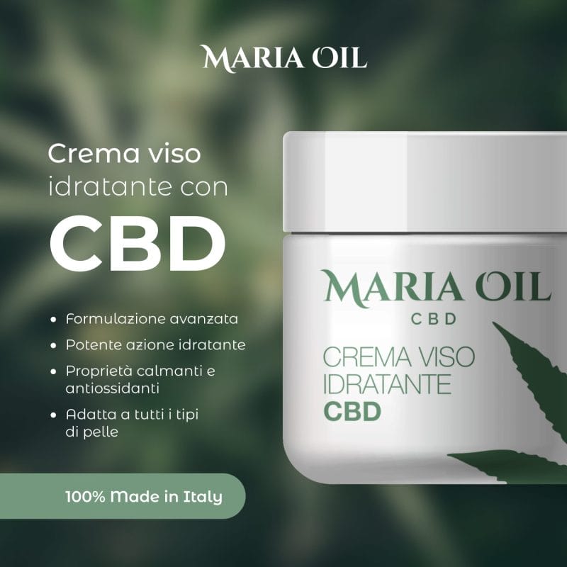 Crema CBD viso Idratante - immagine 2