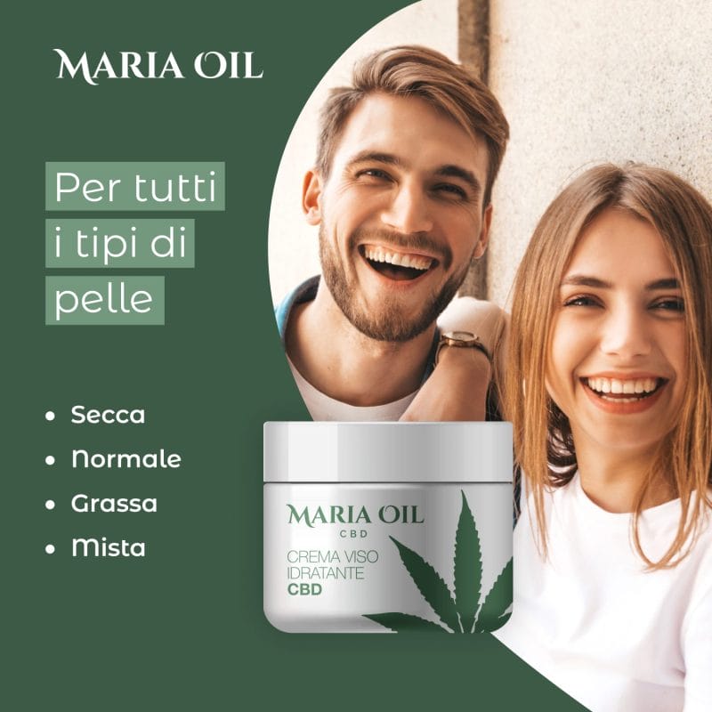 Crema CBD viso Idratante - immagine 5