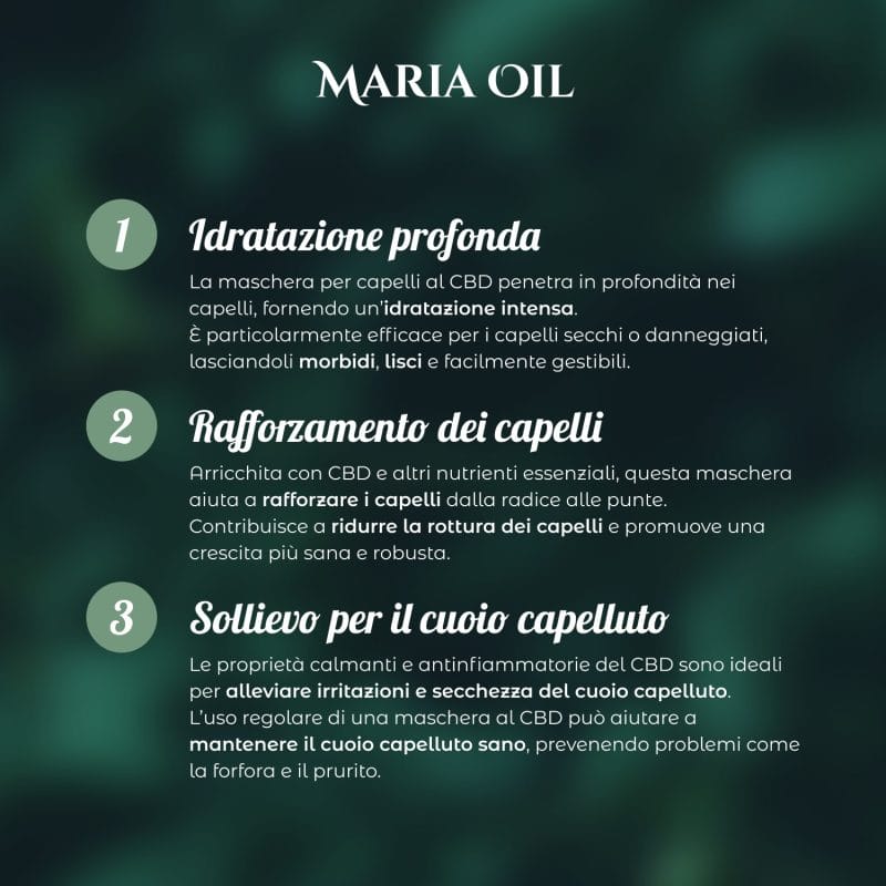 Maschera Capelli CBD - immagine 2