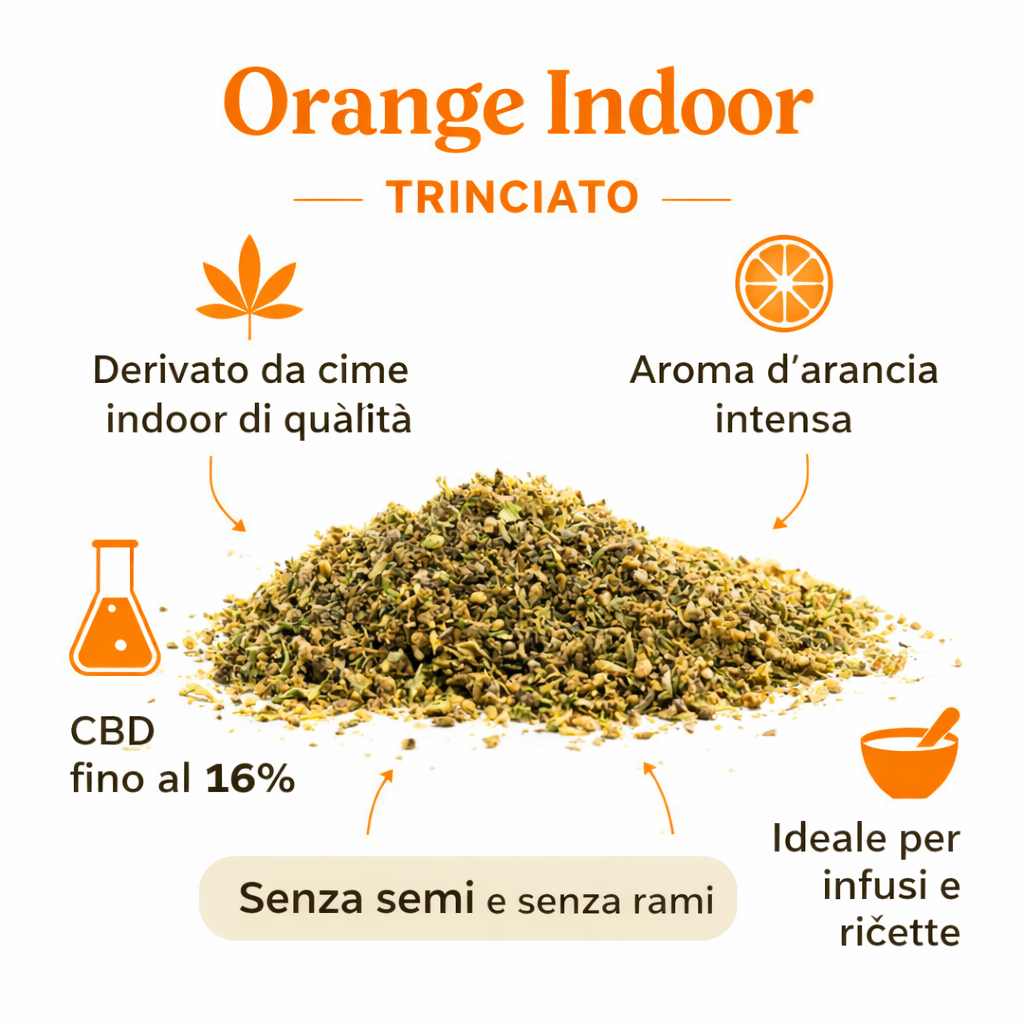Orange - Trinciato CBD Indoor - immagine 2