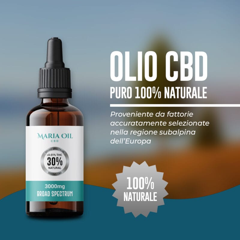 Olio di CBD 30% (3000 mg) Broad Spectrum - immagine 7